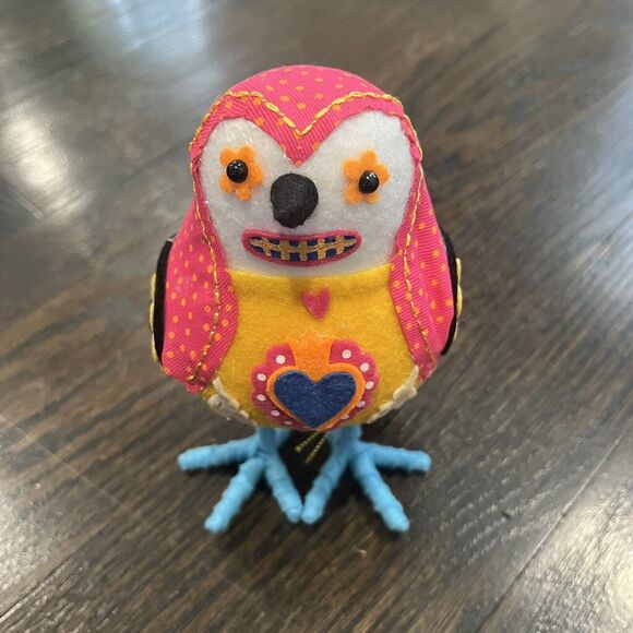 Target Hyde & Eek 2022 Featherly Friends Dia De Muertos AMAVIDA Halloween Bird - Picture 1 of 5